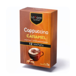 مشروب كابتشينو كراميل سريع التحضير بنكهة القهوة والكراميل